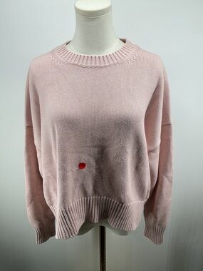 100% Organic Cotton Boyfriend Crew Sweater